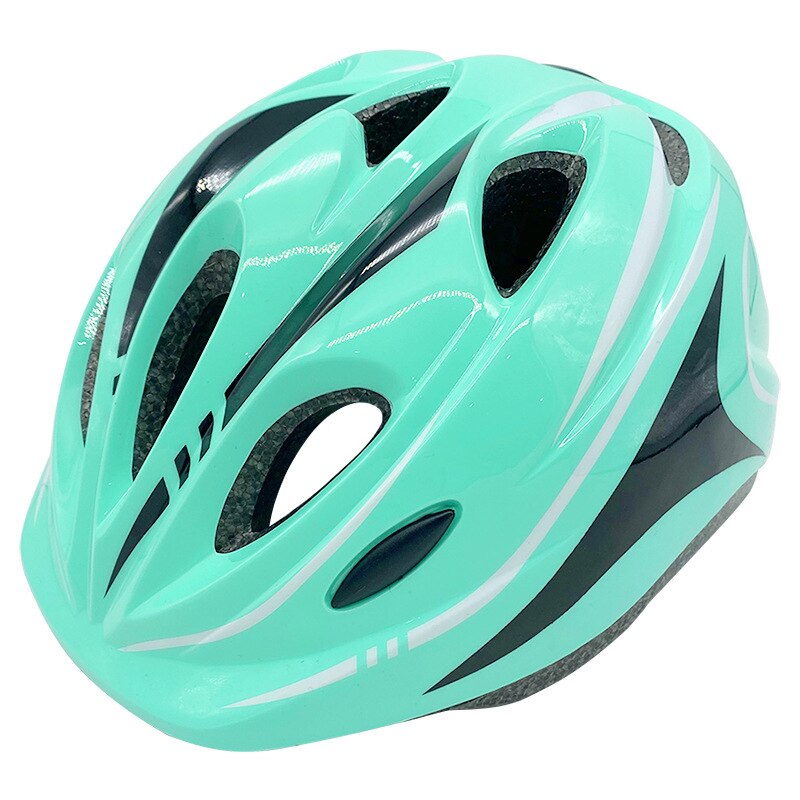 Lasten pyöräilykypärä eps ultrakevyt lasten mtb maantiepyöräilykypärät turvallinen pyöräily lasten hengittävä kypärä päänsuoja  bc0092: Vihreä