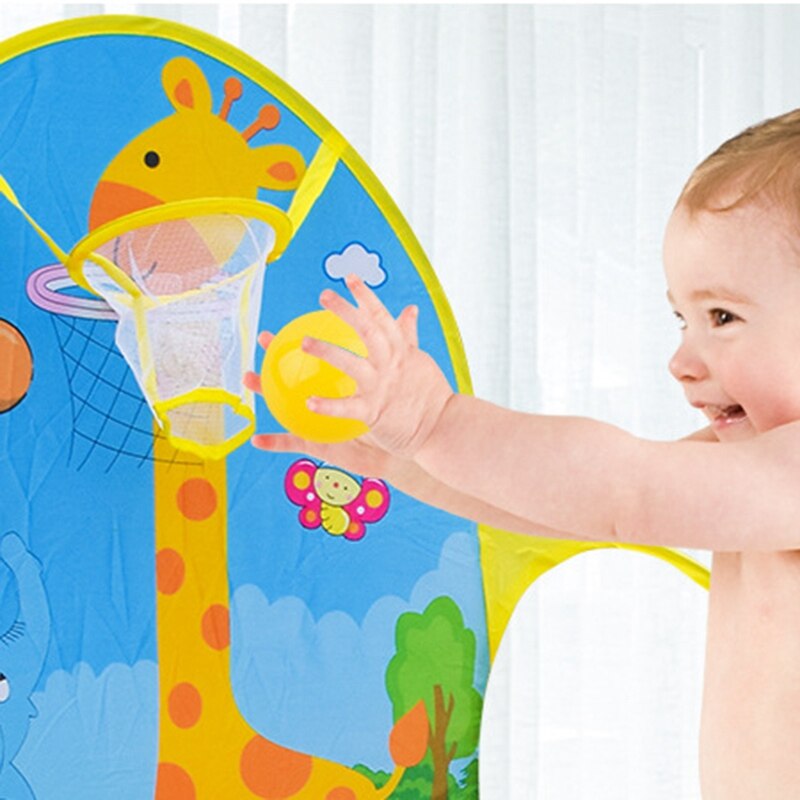 Bambini sfera fossa Bambini interno all'aperto Tenda del Gioco Del bambino Palla Animale Piscina Del bambino di Sicurezza strisciare scatola con il Cerchio