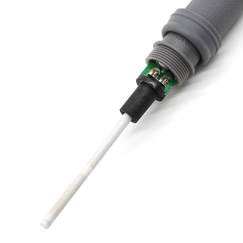Ferro de solda elétrico digital, temperatura ajustável ferro de solda estação de solda ferramentas de reparo 220v 60w ponta de cerâmica 900m vs 936d