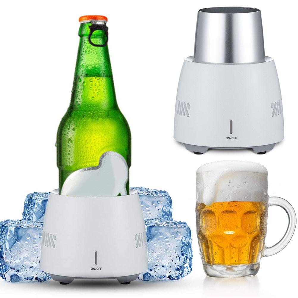 Taza enfriadora rápida de bebidas botella eléctrica de cerveza botella de agua de Soda bebidas taza de enfriamiento de gran capacidad refrigeración rápida portátil eléctrico