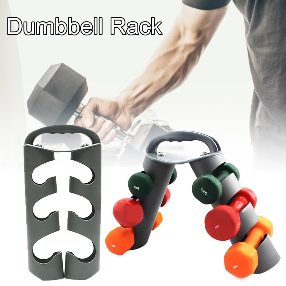 Home Gym Weightlifting Dumbbell Three-layer Fixed Storage Floor Stand Holder Stand Holder Dumbbell Storage Stand Holder Dumbbell
