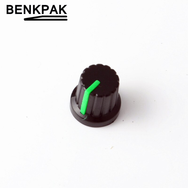 12 stk 6mm potentiometer knap 15mm * 17mm drejeknap
