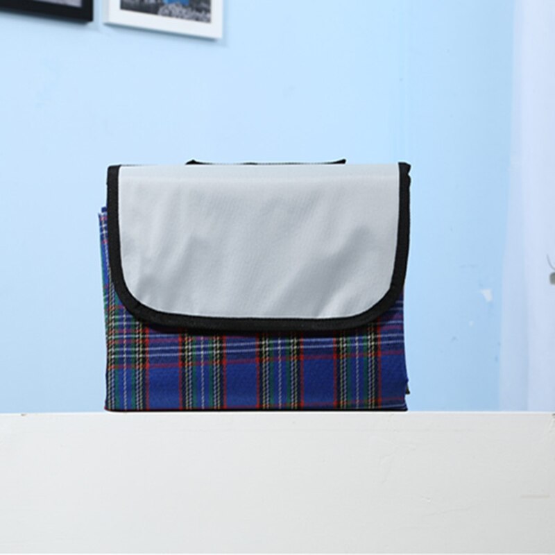 Waterproof Folding Picnic Mat Outdoor Family Kids Camping Multiplayer Beach Moisture-Proof Portable Hiking Beach BBQ Pad Blanket: Blue / 1500x1800mm