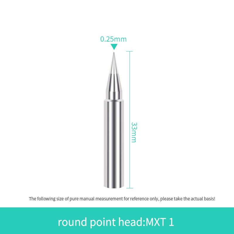 MXT Series Soldering Tips Replacement Fit For WELLER WSD71 WSDT1 WP70 Station Iron Lead Free: Gold