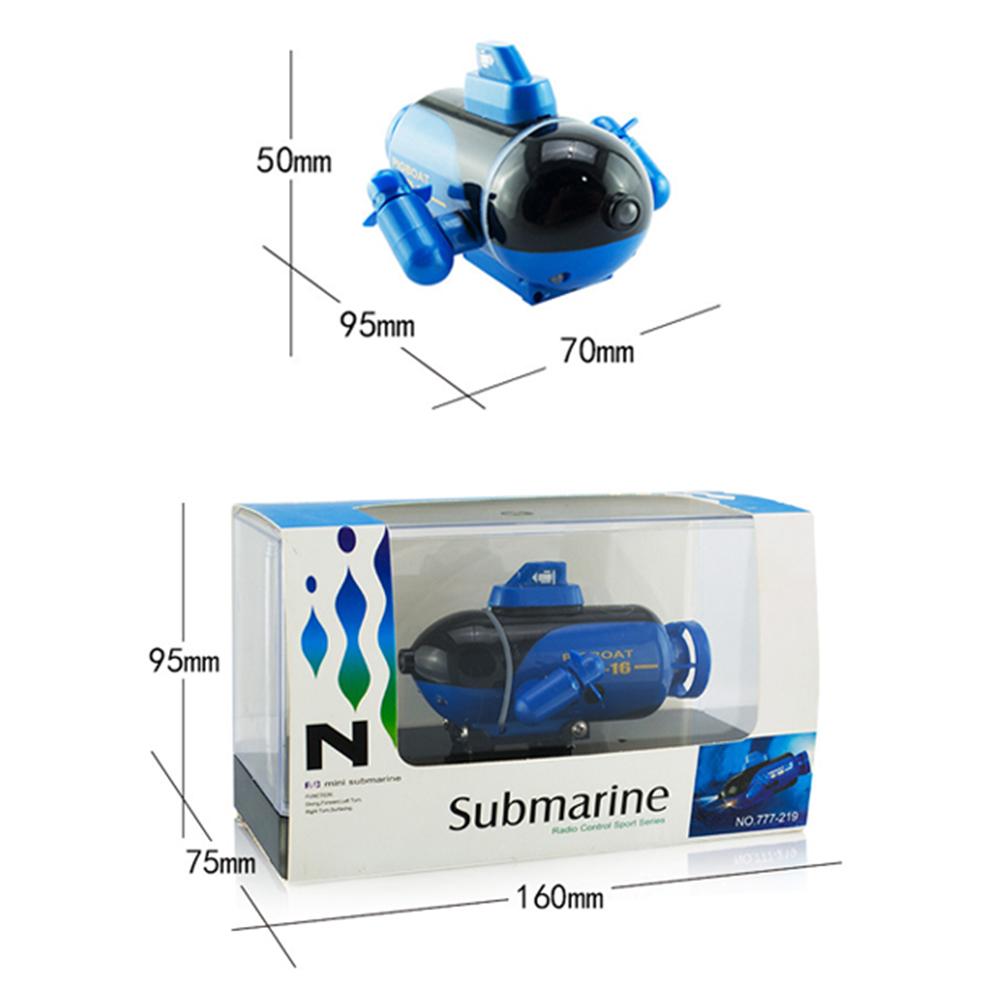 Mini Rc Gloeiende Submarine Model Speelgoed 4 Kanaals Elektrische Radio Afstandsbediening Glow In The Dark Afstandsbediening Boot kinderen Speelgoed