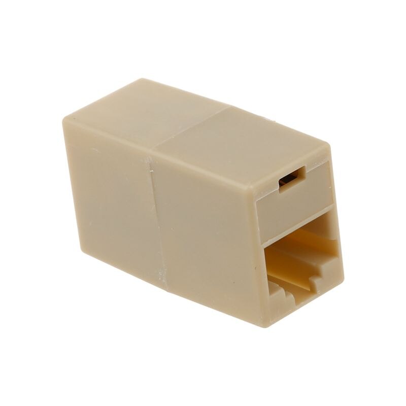 10 × CAT5 RJ45ネットワークケーブルエクステンダープラグカプラージョイナーットスプリッタコネクタアダプタ