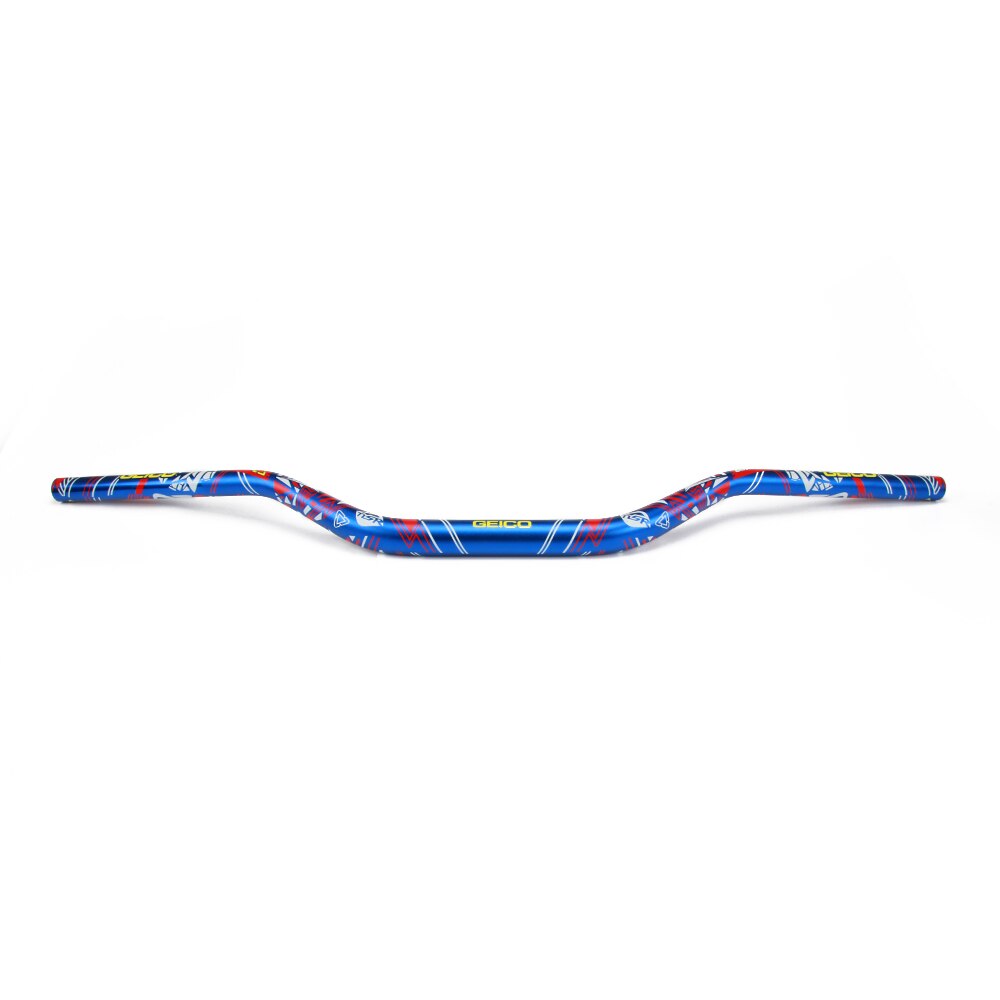 Motorfiets Motocross 1 1/8 &quot;28Mm Zwart Stuur Fat Bar Handvat Buizen Voor Ktm Crf Yzf Wrf Rm Kxf pit Dirt Bike Off-Road Enduro: Blauw