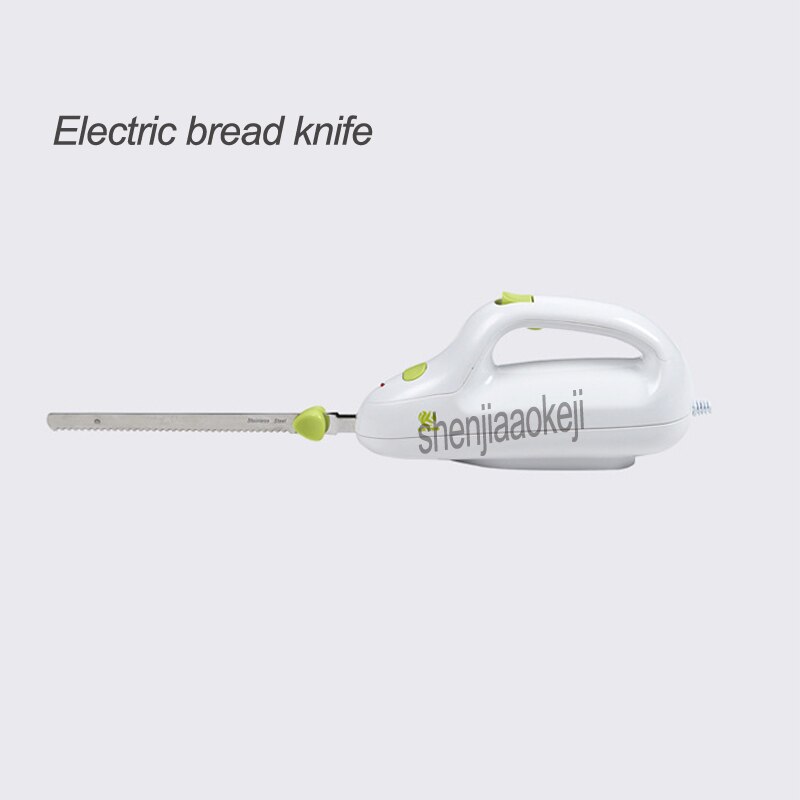 220v 110w 1pc Electric bread knife Stainless steel doubl knife serrated knife frozen meat bread Ham Cutting knifes