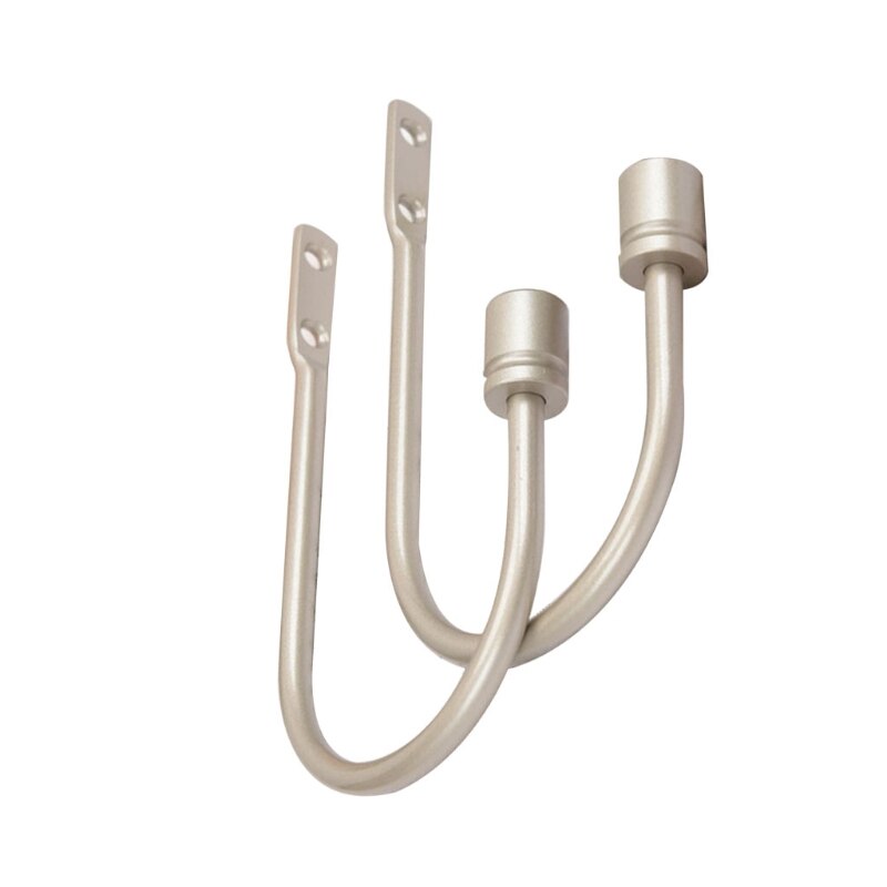 Lot De 2 Embrasses De Rideaux En Forme De U à Fixation Murale Pour L