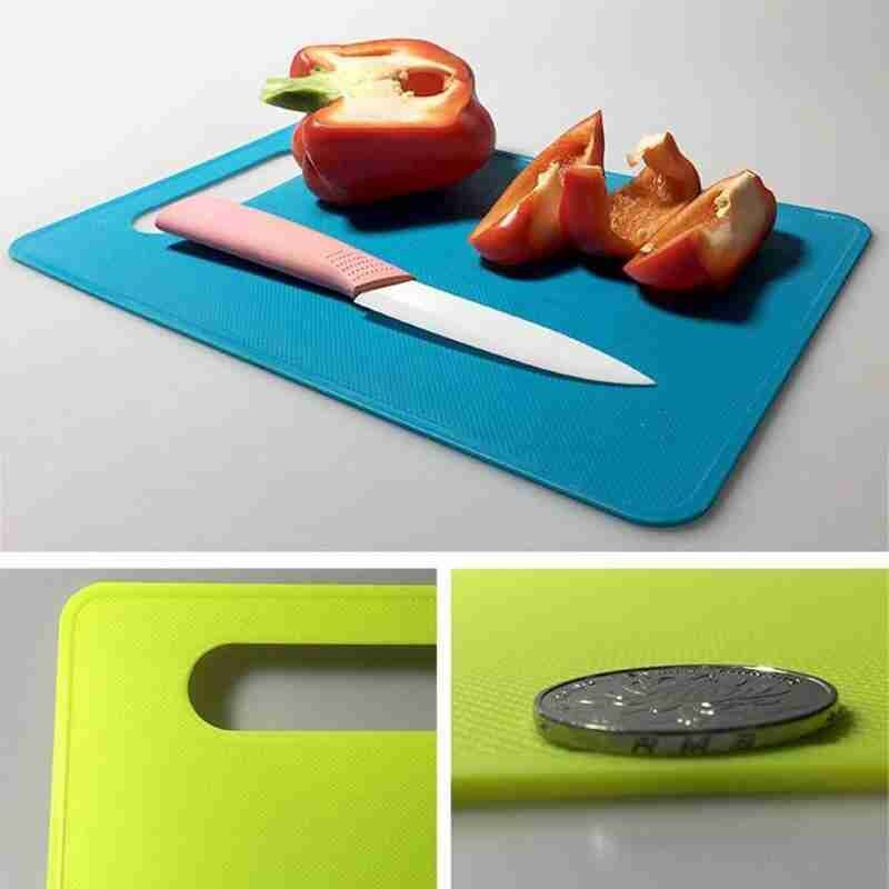 Non-slip Plastic Cutting Board Food Cutting Block Mat Tool Kitchen Cook Supplies Fruit And Vegetable Cutting