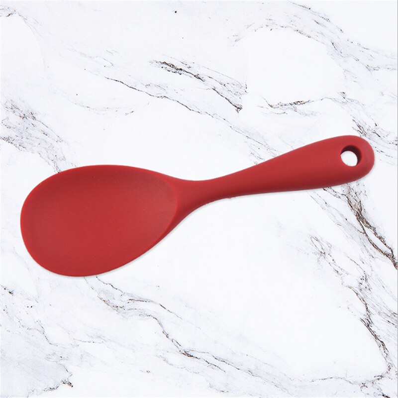 1pc Kitchen Silicone Rice Spoon Form for Cooking Silicone Forms Kitchen Utensils Rice Spoon Kitchen Gadgets and Accessories.75z