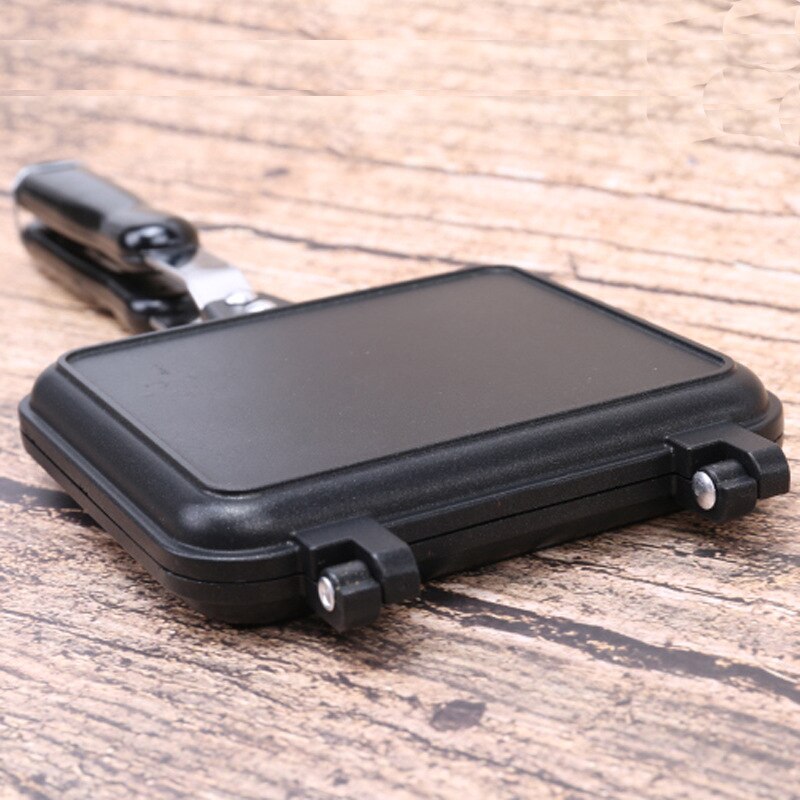 Sandwich Mold Pan Double Side Grill Fry Pan Cookware Home Double Face Pan Steak Frying Pan Pancake outdoor Kitchen supplies