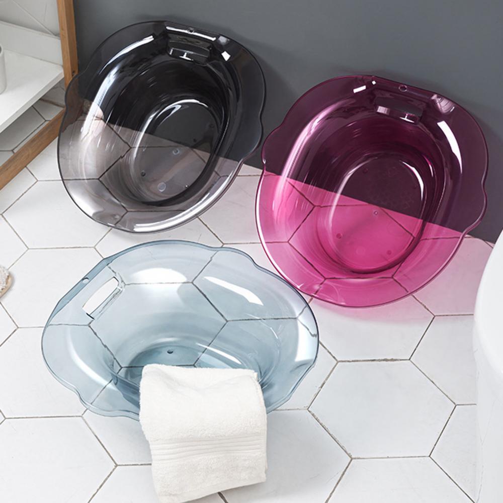 Portable Bidet Bathtub Hip Wash Basin Sitz Bath for Pregnant Hemorrhoid Patient