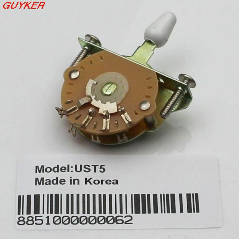 Oak 5 Way Lever Switch For ST Electric Guitar CODE:UST5