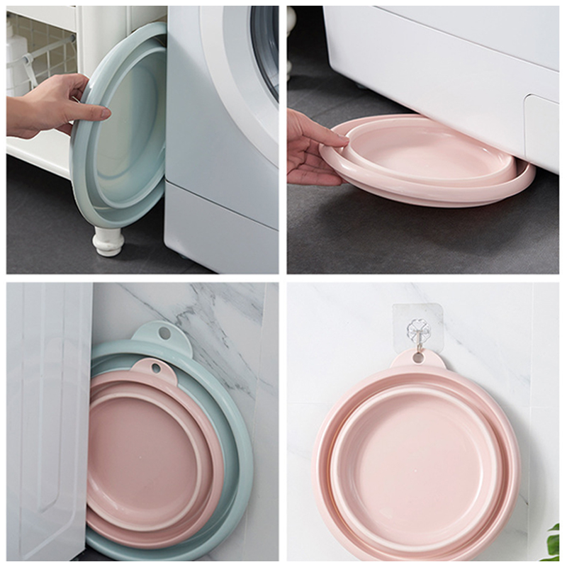 Multi-purpose Folding Basin Portable Wash Basin Collapsible Portable Bucket for Car Wash Outdoor Kitchen Travel Folding Basins