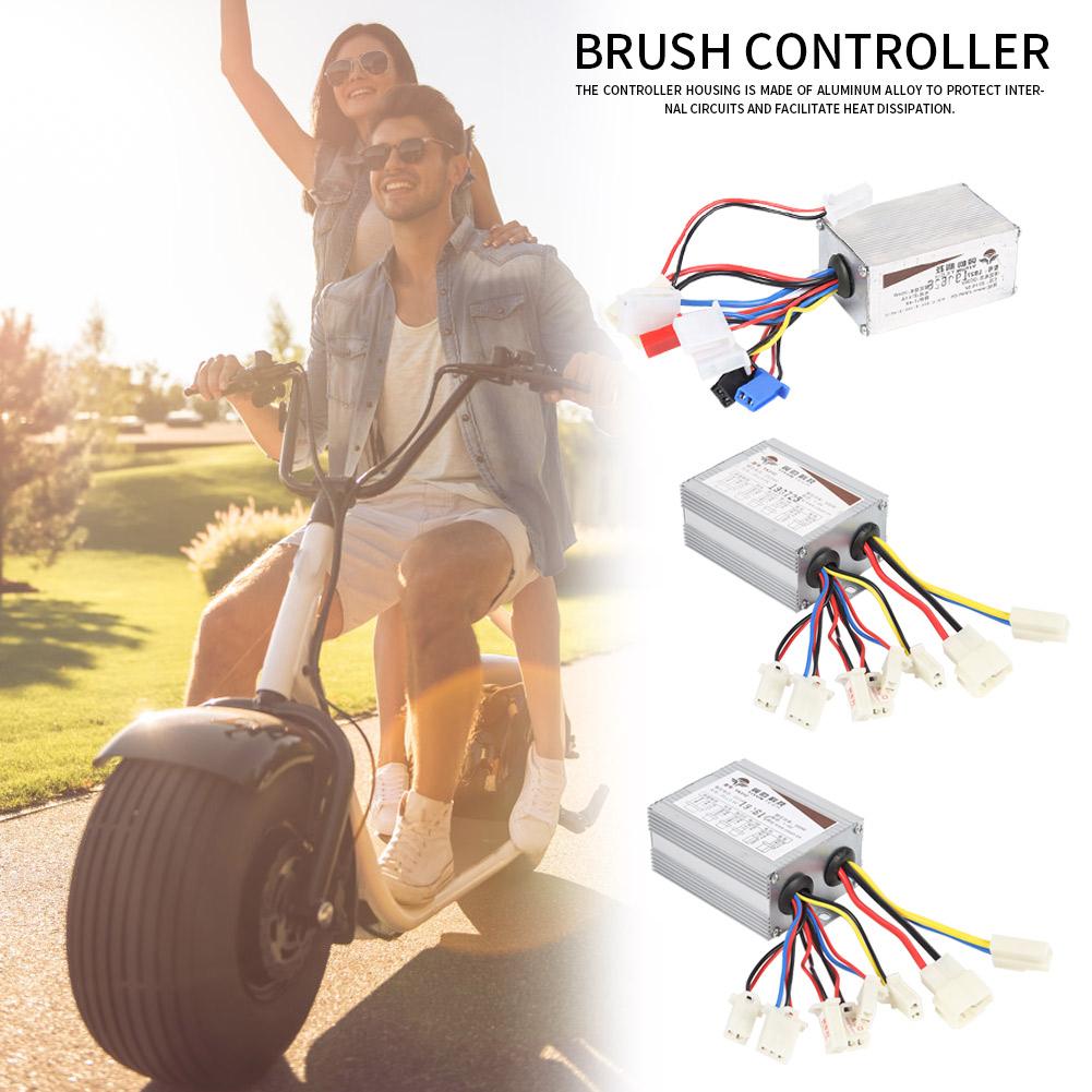 DC 24V Outdoor Electric Vehicle Accessories Brushed Motor Controller Box Reliability for Electric Vehicle Tricycle Parts