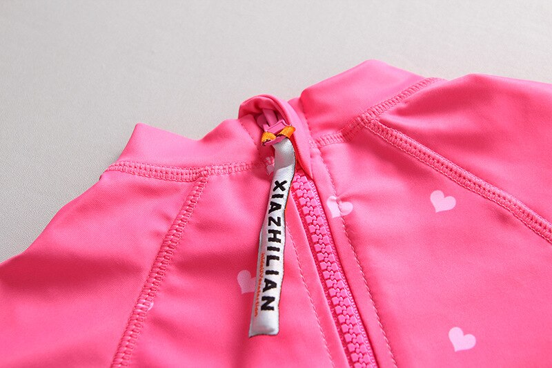 1-7Years Del Bambino Ragazze Costume Da Bagno Nuovo 2019 vestito di Nuoto per il Capretto della ragazza con la Protezione Del Bambino Surf vestito Infantile Del Bambino Galleggiante suit-SW376