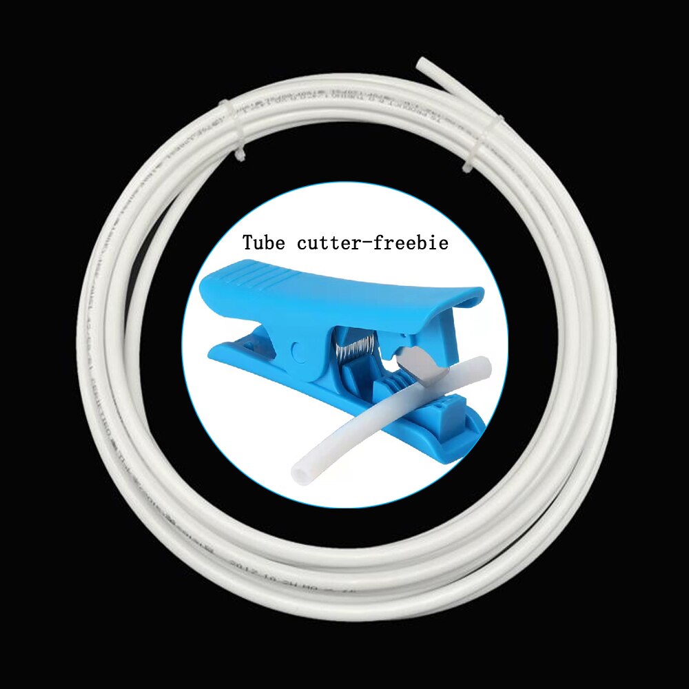 10M/20M 1/4 Inch PE Pipe Food Grade Water Purifier Pipe Hi Soft Tube Aquarium Flexible Hose Reverse Osmosis Water Pipe: white 20m