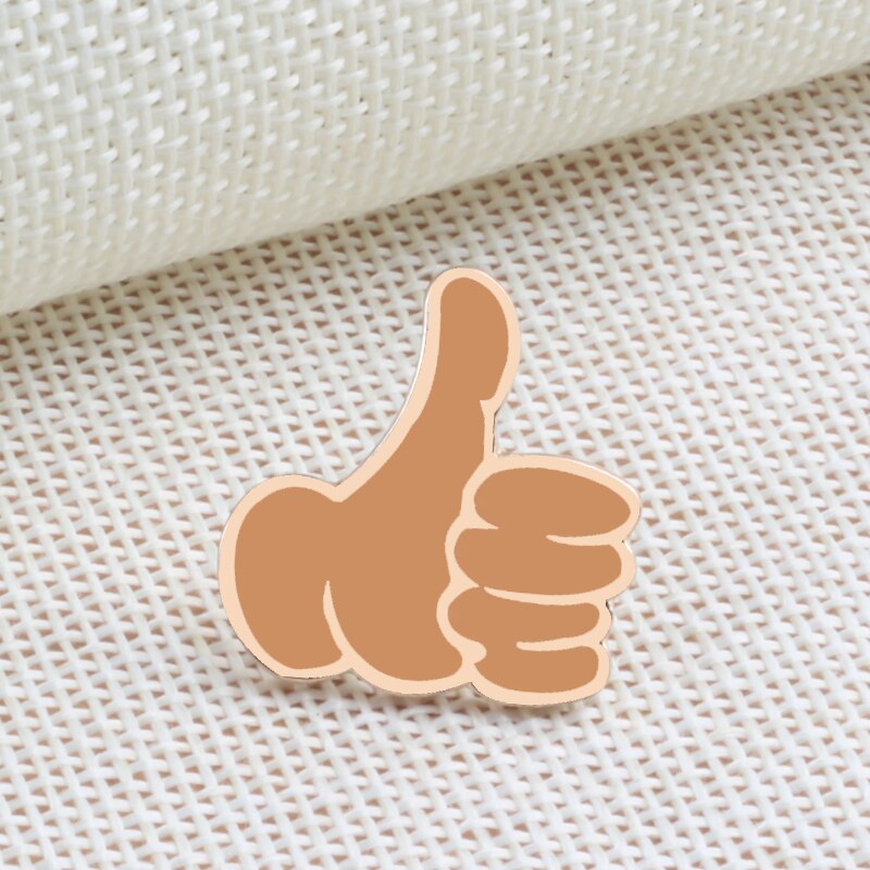 -Trend Schmuck broschen Stift Skateboard Rollschuhe Finger Kreis Kühlen Gold Denim Hemd Karikatur Jungen Frauen Dekoration Party