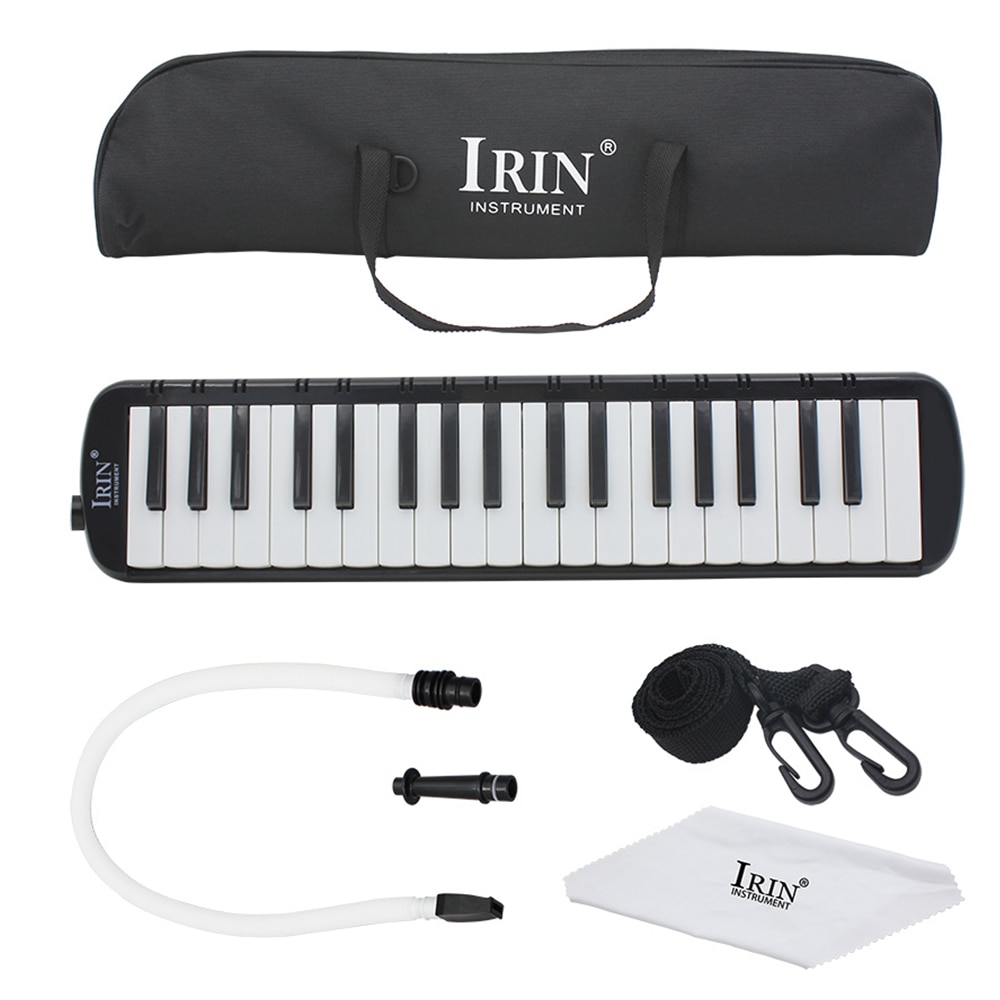 Irin 37 Key Melodica Piano Stijl Harmonica Pianica + Draagtas Muziekinstrument Voor Student Muziek Lover Beginners Kids