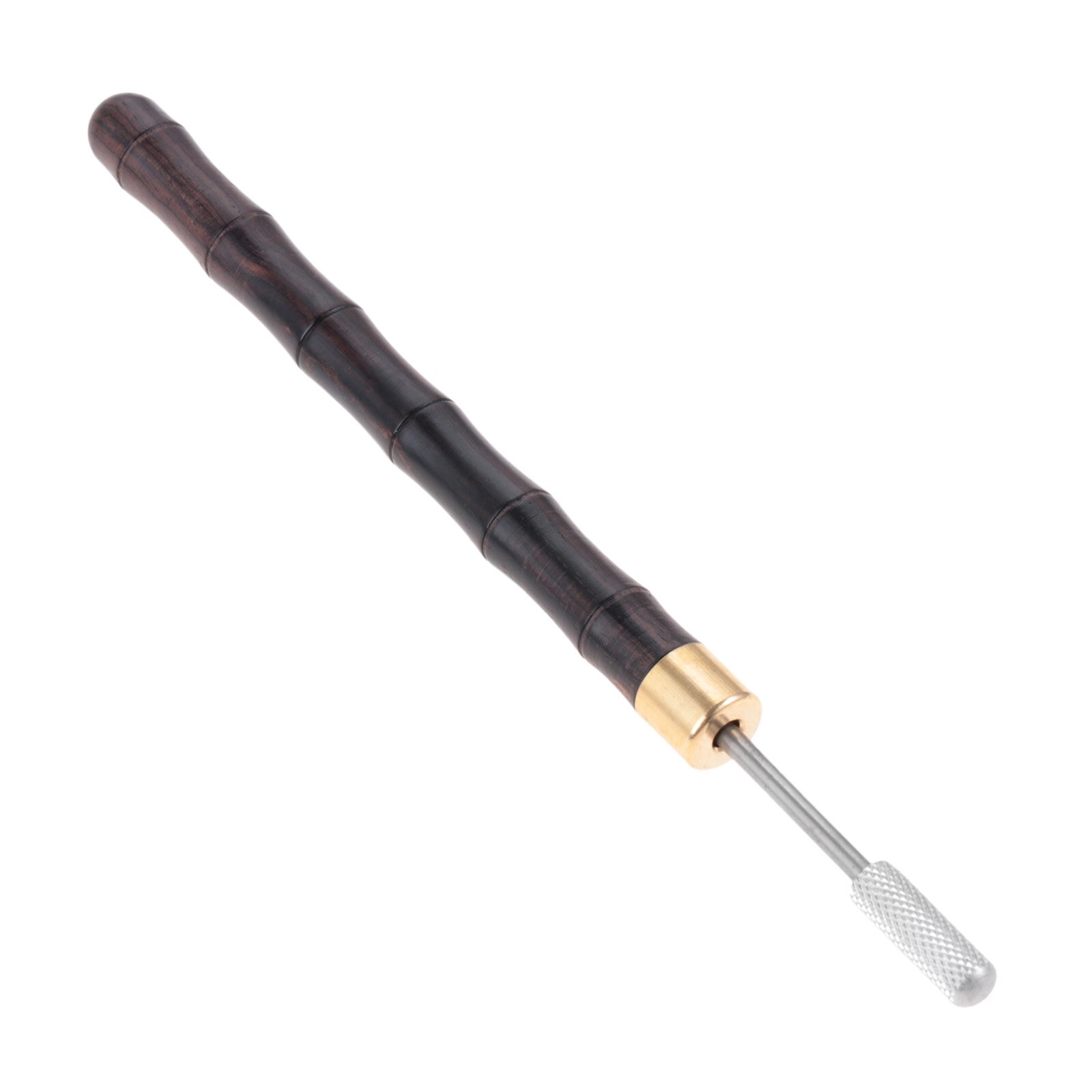 1pc couro borda óleo caneta dupla cabeça de bronze couro borda pasta óleo tintura lápis aplicador rolo pintura rápida couro artesanato ferramenta: a