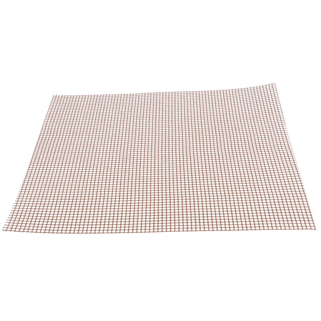 Grade de churrasco malha resistente antiaderente churrasqueira cozimento esteira reutilizável acessórios da grade uso em carvão a gás churrasqueira elétrica