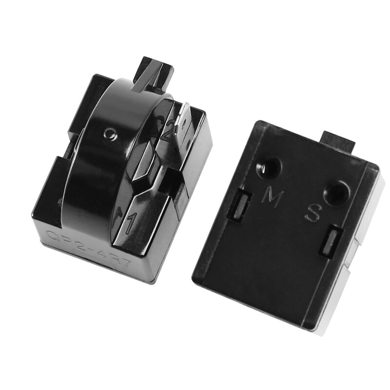 Refrigerator Start Relay 3 Pin QP2-4.7 Start Relay PTC - 3-Pin, 4.7 Ohm For Danby, Magic Chef, Kenmore Fridges Magic Chef Black Refrigerators - Foto 1
