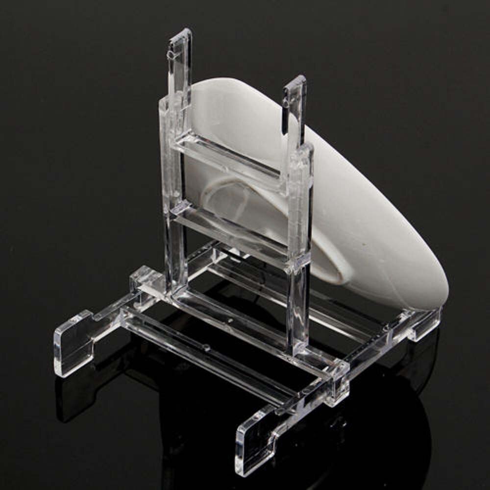 Soporte de exhibición de placa de plástico transparente, marco de imagen, caballete, soporte de imagen marco fotográfico, ajustable, 3-5 pulgadas, 1 ~ 10 Uds.