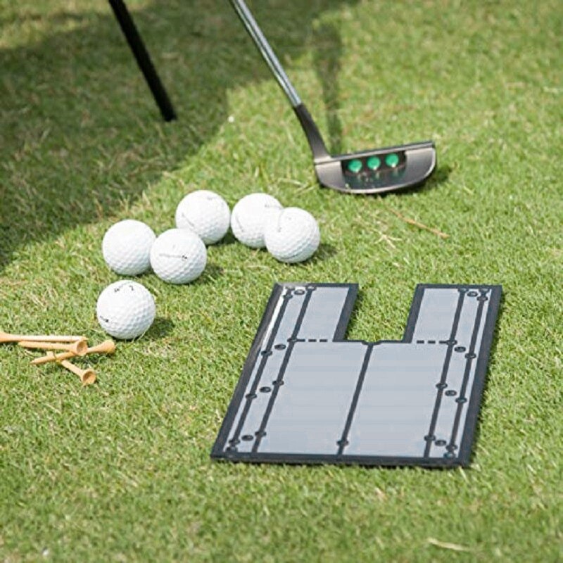 Putting Mirror Portable Golf Training Aid Golf Putting Practice Mirror Putting Mirror Alignment Training Aid