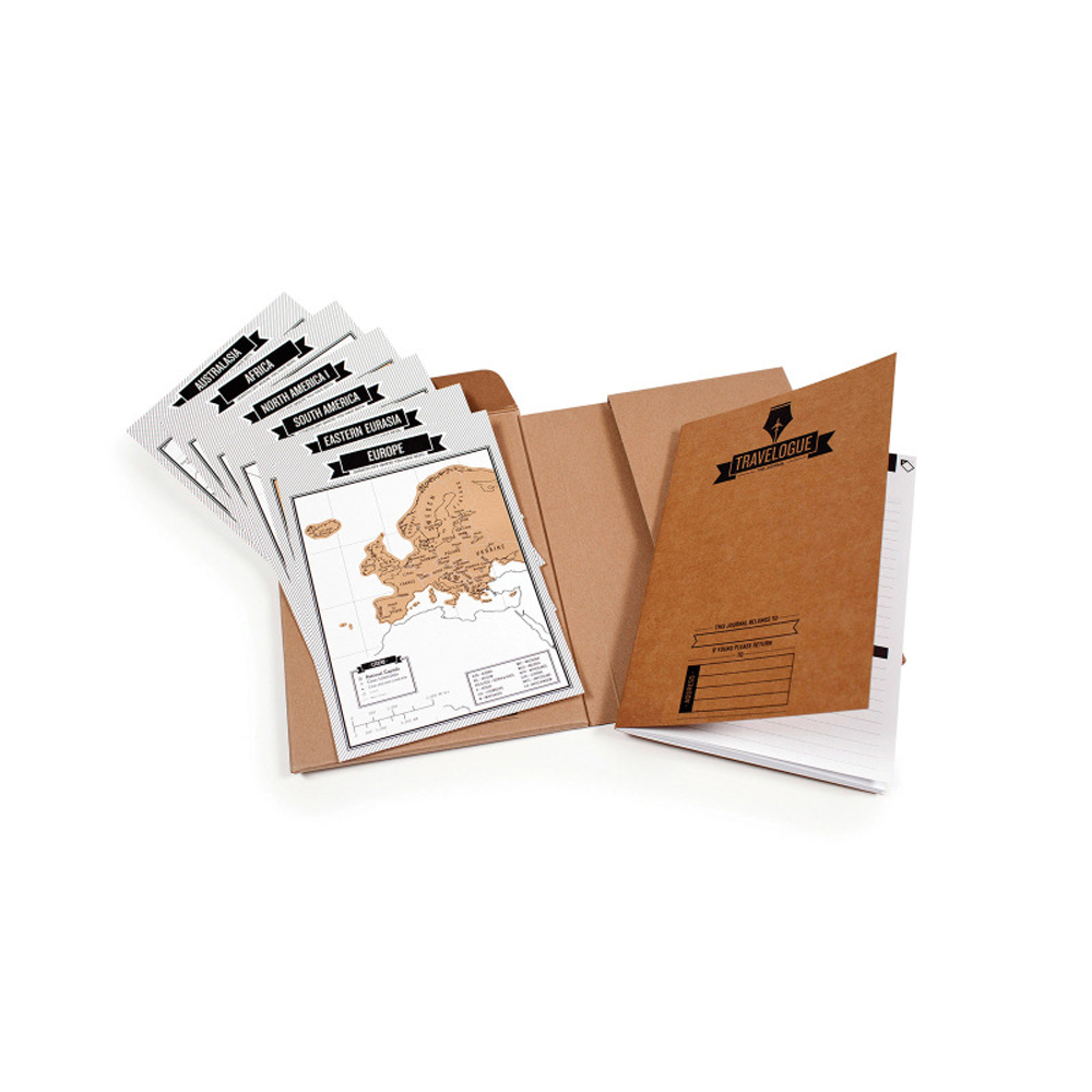 2PCS Show Deluxe Erase World Travel Scrap Scratch Map Notebook World Notepad Plan note book Room Home Office