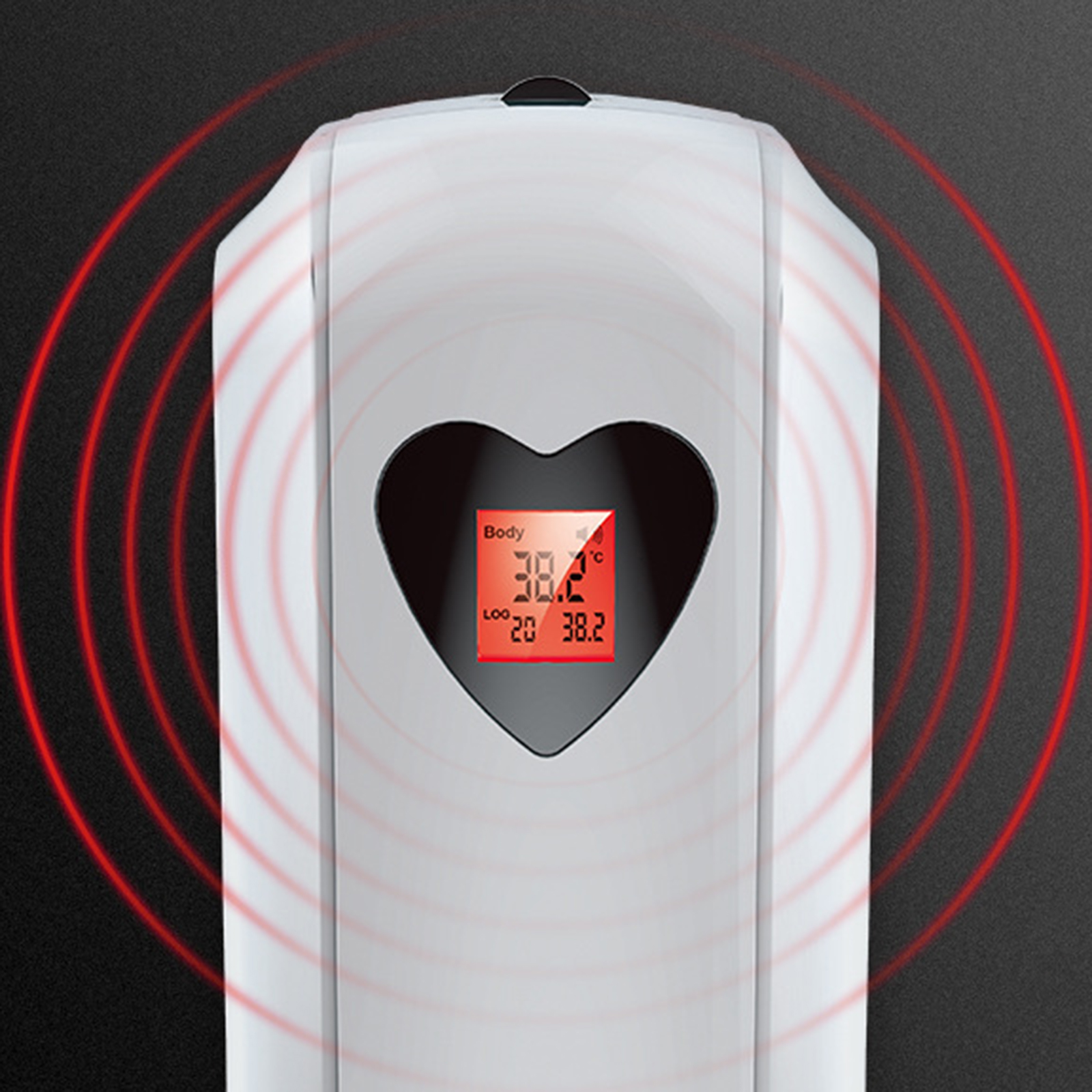 Automatic Alcohol Dispenser with Body Temperature Measurement Touchless Soap Dispenser with Temperature Alarm 850ML XHC88