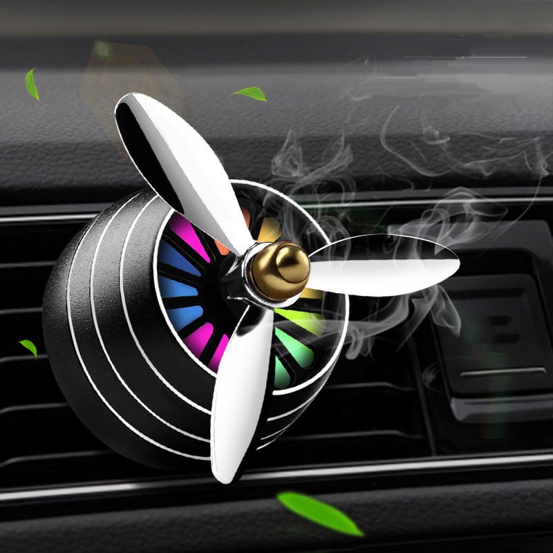 Luftfrisker bil lugt førte mini konditionering udluftning parfume klip frisk aromaterapi duft legering bilbiler tilbehør