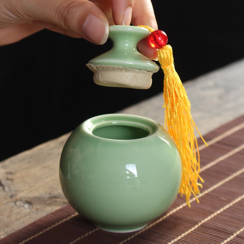 Wielofunkcyjne uszczelnione słoiki ceramiczne różne puszki na herbatę słoiki ceramiczne zamknięte puszki pojemniki w proszku puszki słoiki wielokolorowe słoiki