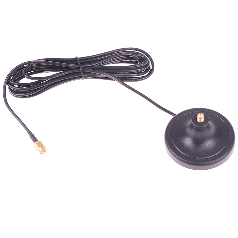 Antenni puhdas cupper sma uros-nainen wifi antennin jatko 3m kaapeli magneettinen alusta reitittimelle langaton verkkokortti