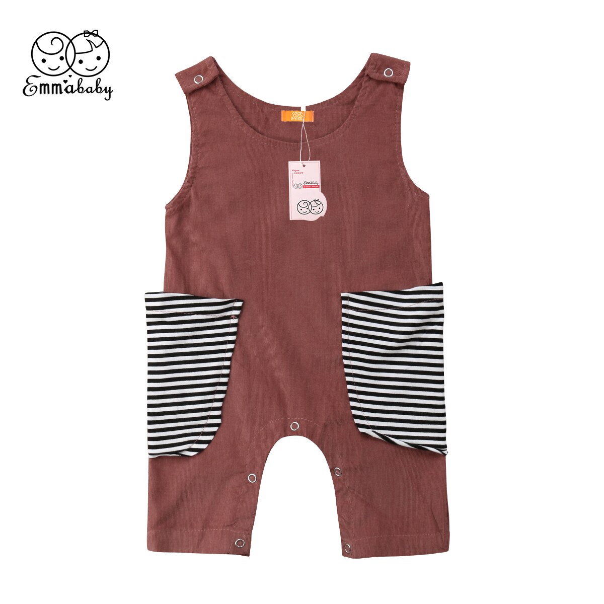 Kids Baby Meisje Jongen Rompertjes Bodysuit Jumpsuit Korte Broek Outfits Kleding Zomer