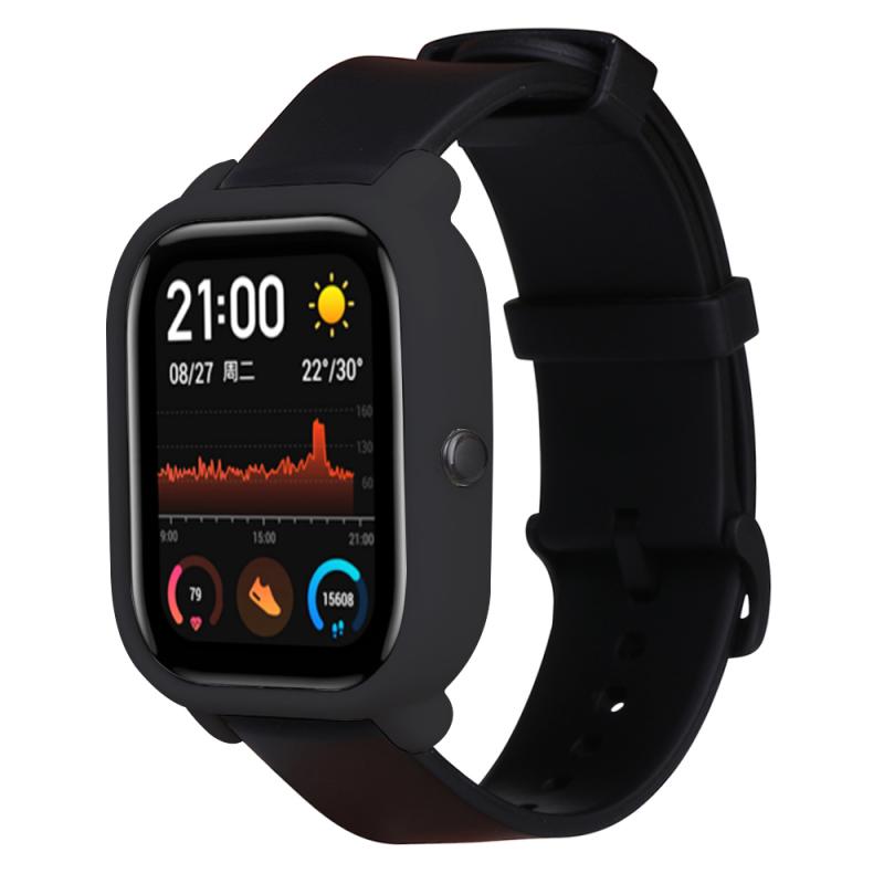 Zachte Tpu Bescherming Siliconen Volledige Case Cover Voor Xiaomi Huami Amazfit Gts Horloge Screen Protector Tpu Beschermhoes Voor Huami