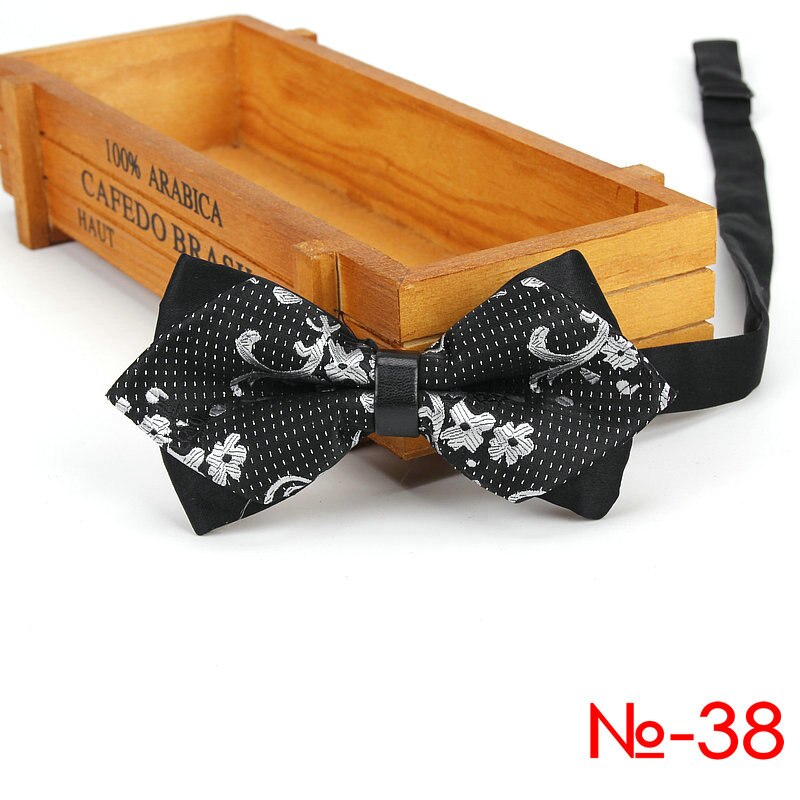 Corbatas de mariposa para hombre, pajarita de para , boda, niños y niñas, a cuadros, lazo rojo y negro, accesorios al por mayor: 38