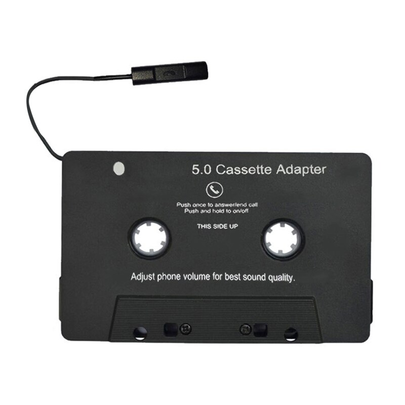 Y3NC Bluetooth-kompatibel Auto Band Kassette Aux Adapter Smartphone Kassette Adapter Auto Band Stereo Konverter Adapter