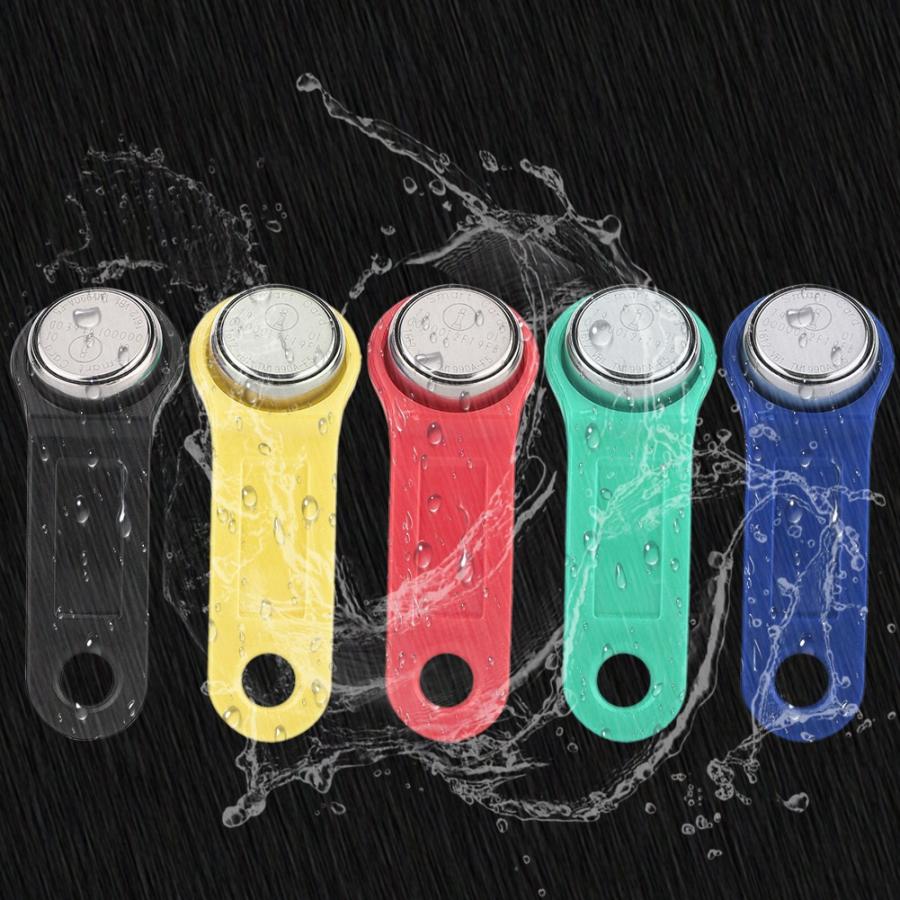 5pcs Rewritable RFID TM Card Set iButton Touch Memory Key Clone Duplicate Key Copy Card Sauna Key Waterproof