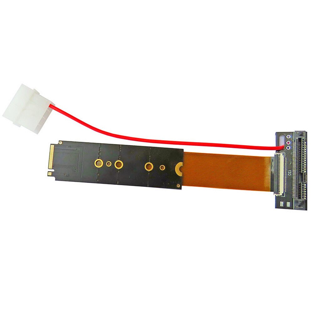 U.2 Interface U.2 Om M.2 Nvme Ngff Sleutel M Key-M M2 Adapter Riser Card Converter Fpc Extender Kabel voor 2.5 "Nvme U.2 SFF-8639 Ssd