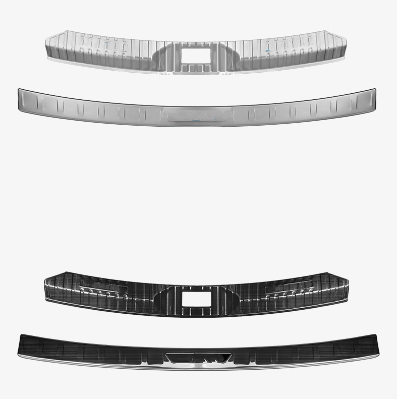 Car accessories For Ford Explorer Stainless Steel Rear Inner Trunk Boot Bumper Guard Plate Protector Molding Trim