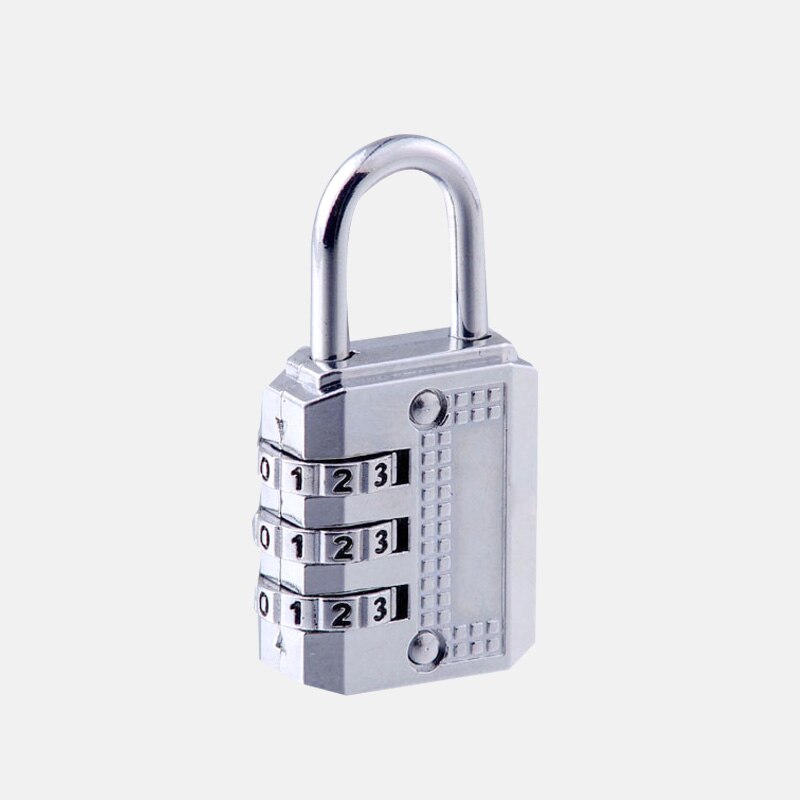 Candado de combinación de 4 dígitos para gimnasio al aire libre, candado de seguridad resistente a la intemperie, 80x43x14mm, color negro: 5