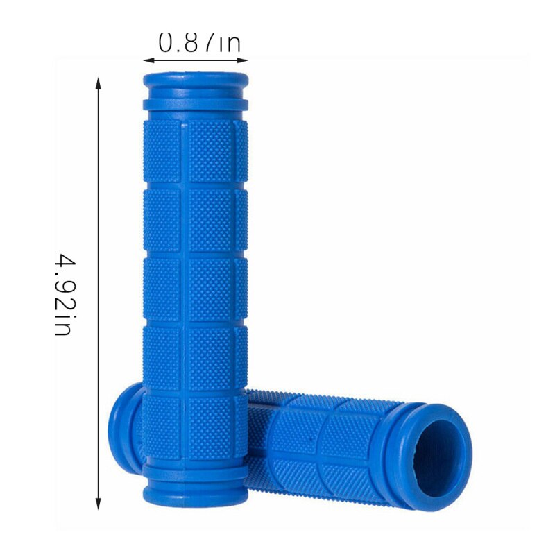 2PCS Soft Rubber Cycling Bicycle Hand Grips Universal MTB Road Bike Handlebar Grips Anti-slip Support Grips Bike Accessories