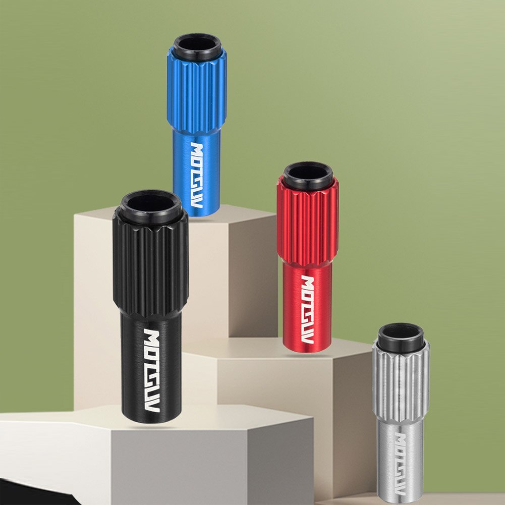 Puntali di regolazione del cavo del cambio della bici MTB lunghezza del deragliatore in linea vite barilotto bicicletta 4MM regolatore coassiale a velocità variabile