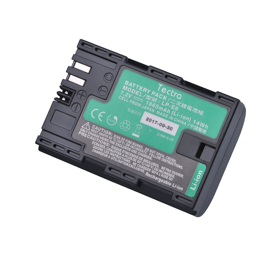 2 pièces LP-E6 LP-E6N batterie pour Canon EOS 5DS 5D Mark II Mark III 6D 7D 60D 60Da 70D 80D batterie avec cellules japon de