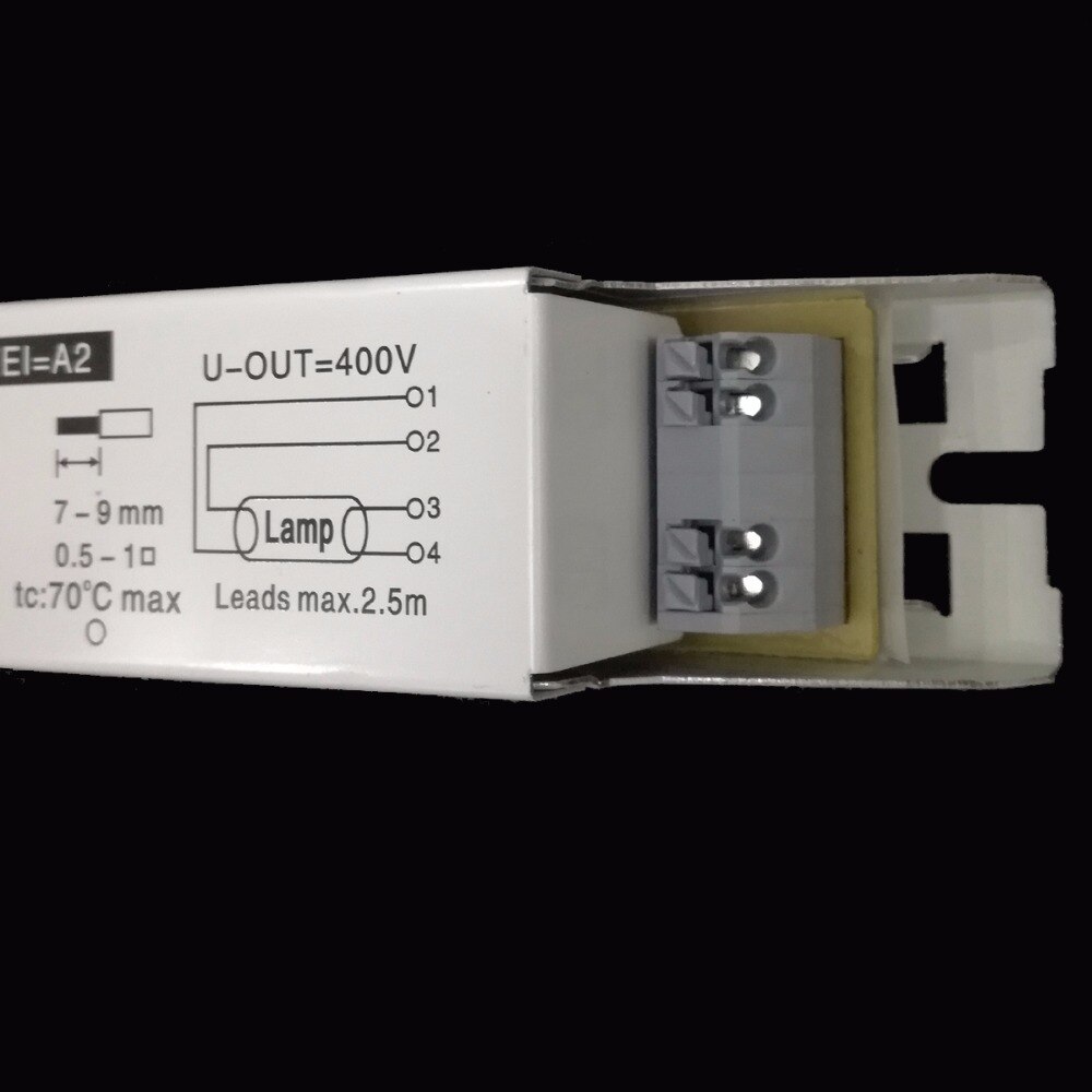 3AAA YZ-158EAA 55-60W 220-240V Standard ECG Instant Start AC Electronic Ballast for T8 58W*1 TC-LE 55W*1 Fluorescent Lamp