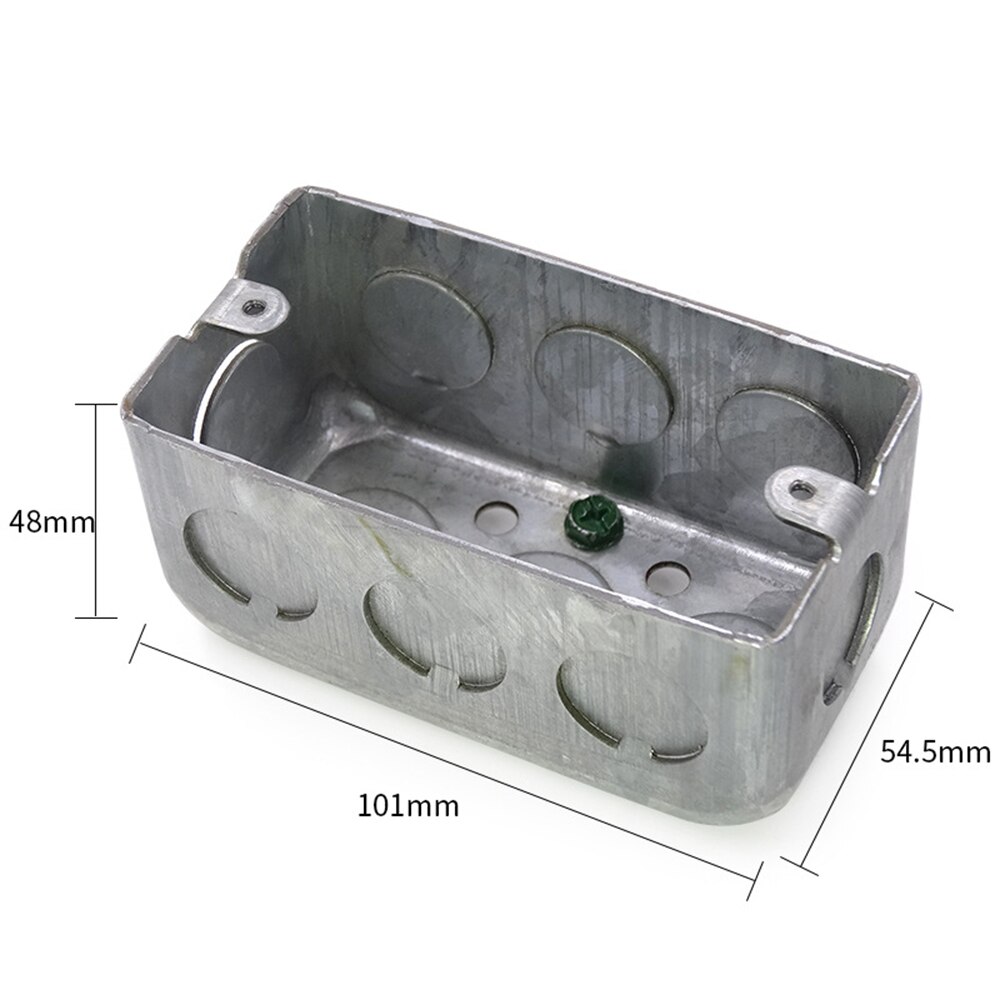 Junction Handy Box US/AU Electrical Mounting Galvanized Metal Steel