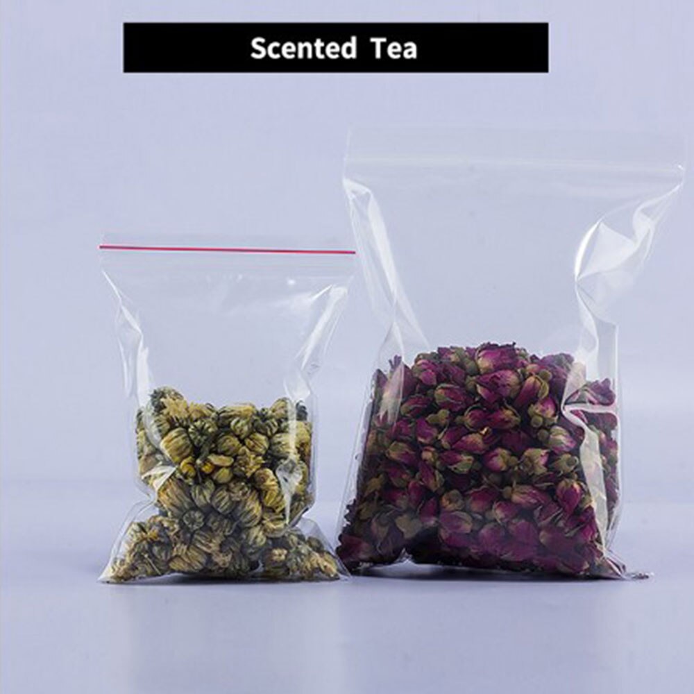 Self-sealing bag small plastic bag thickened sealing bag transparent food preservation bag for large packaging