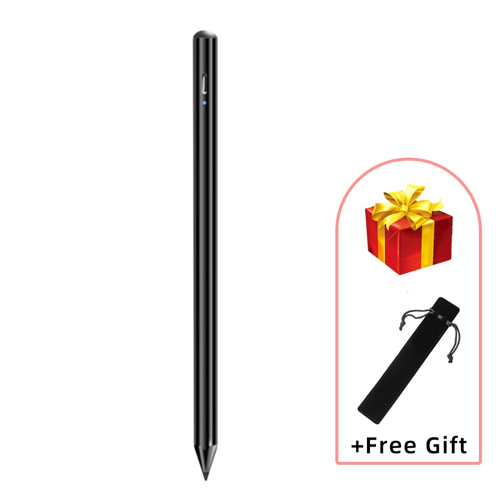 For Apple Pencil 2 1 iPad Pen Touch For iPad Pro 11 12.9 For Stylus Pen iPad 6th Mini 5 Air2 3rd Palm Rejection: black