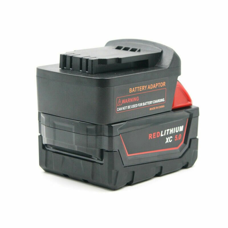 Adapter Converter for Milwaukee M18 Battery Adapter Convert to for Dewalt 18V/20V Max DCB205 DCB20 Li-Ion Battery